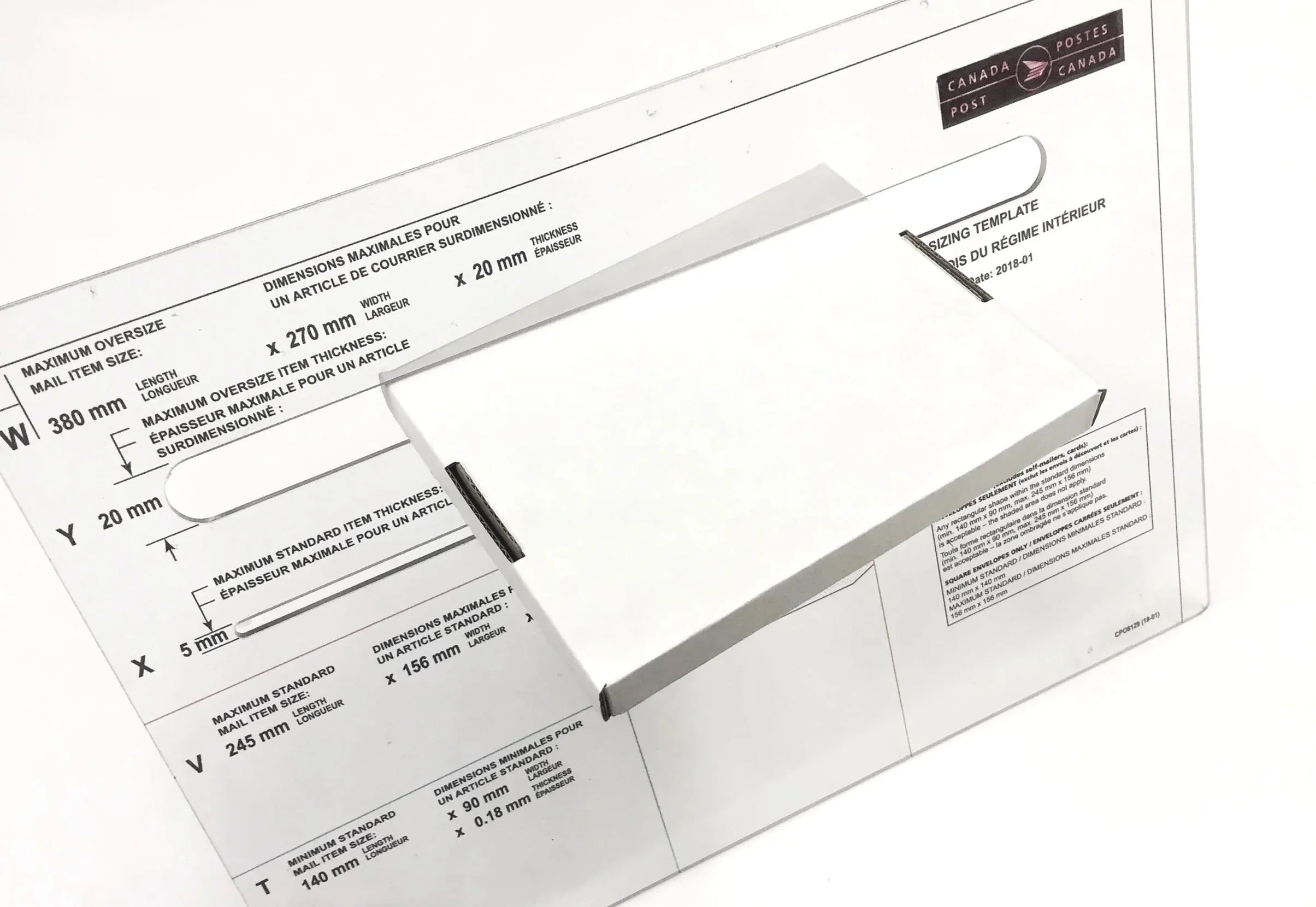 Shipping friendly lettermail box mailer - The Slotbox Lettermail